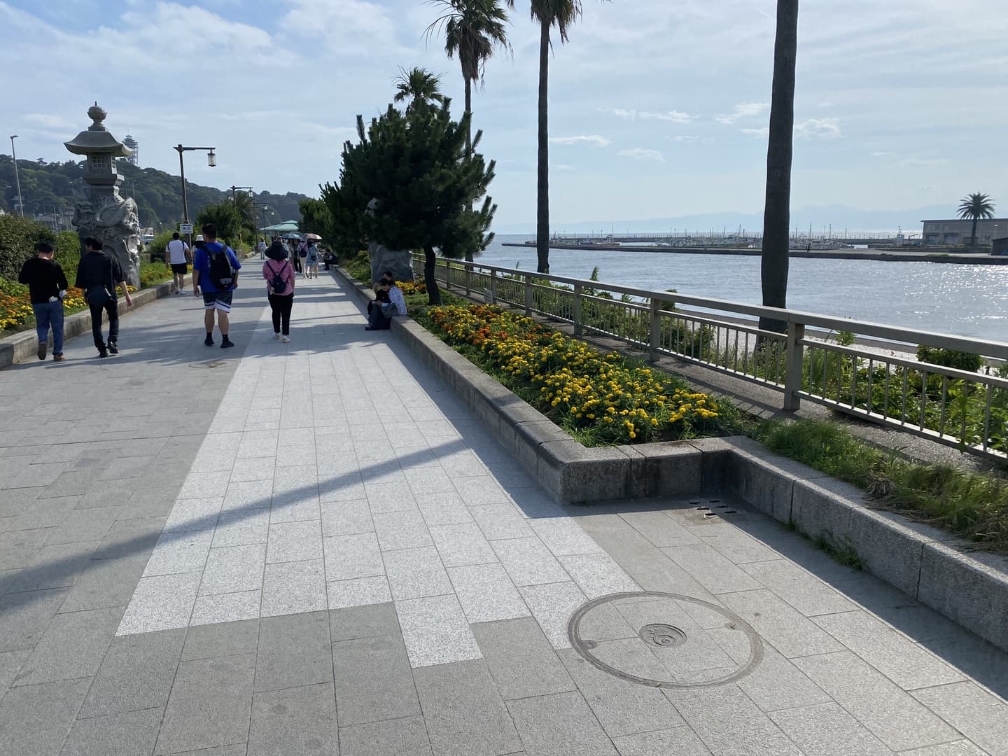 江ノ島弁天橋周辺歩道復旧_湘南ロックガーデン