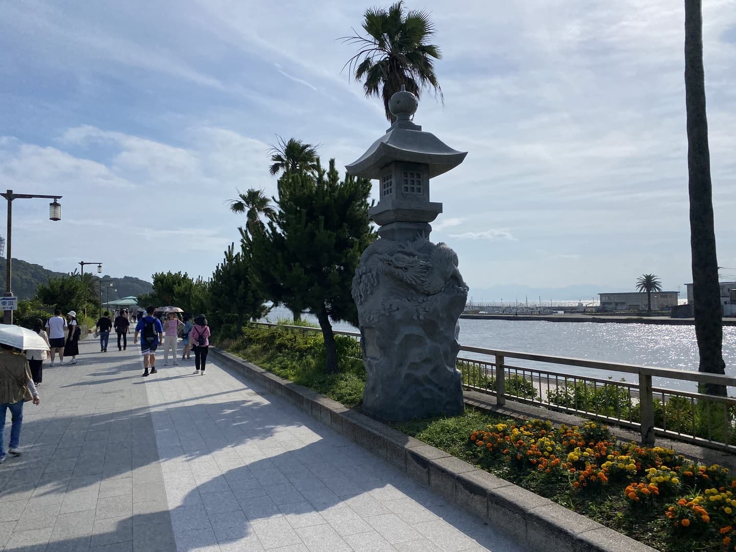 江ノ島弁天橋周辺歩道復旧_湘南ロックガーデン