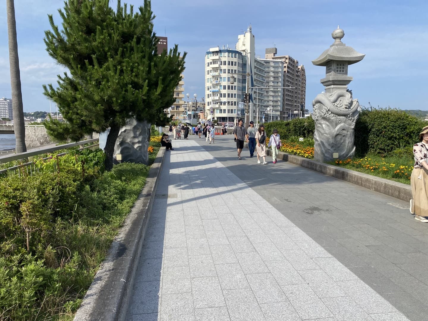 江ノ島弁天橋周辺歩道復旧_湘南ロックガーデン