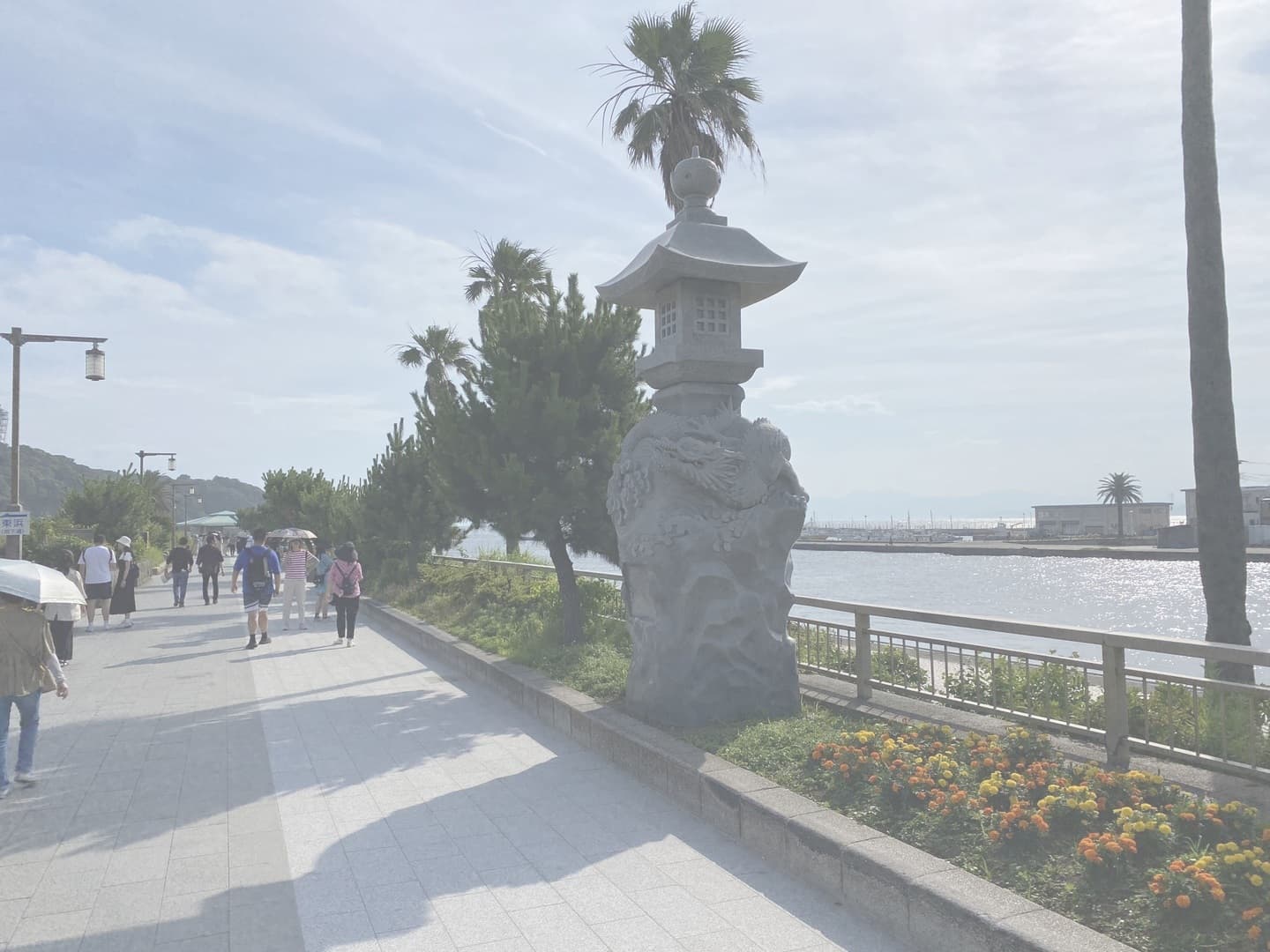 江ノ島弁天橋周辺歩道復旧_湘南ロックガーデン