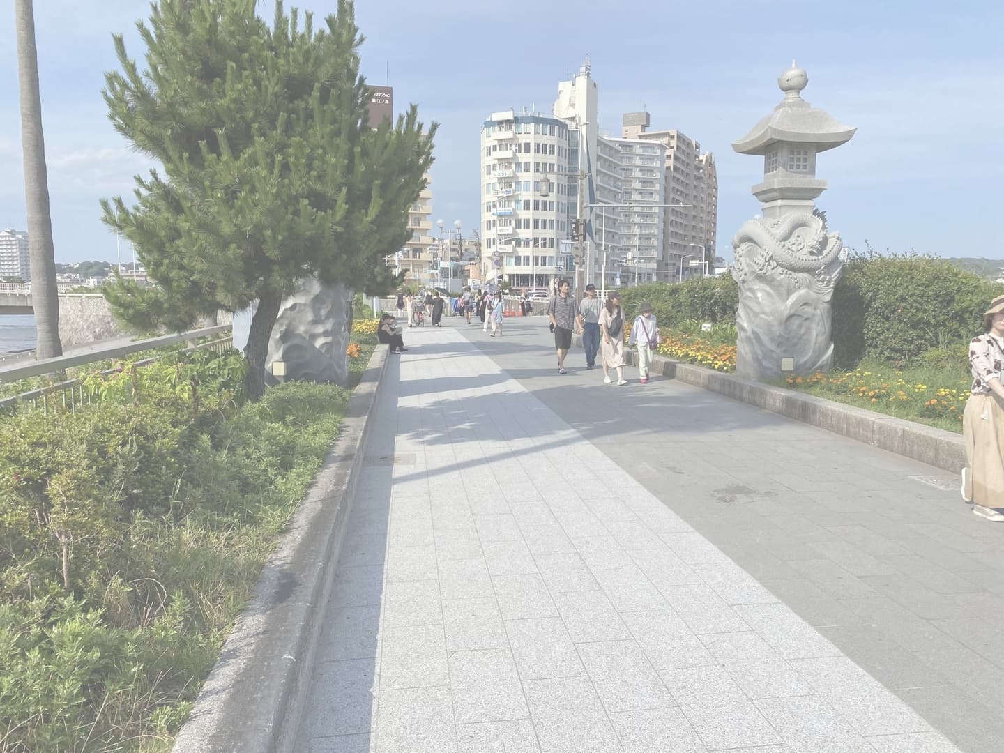 江ノ島弁天橋周辺歩道復旧_湘南ロックガーデン