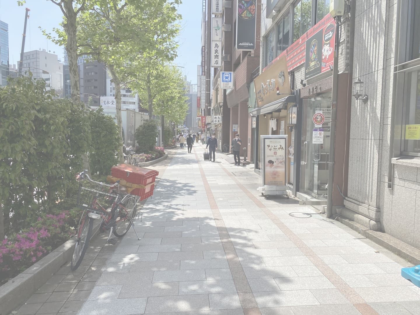 靖国通り歩道復旧_湘南ロックガーデン