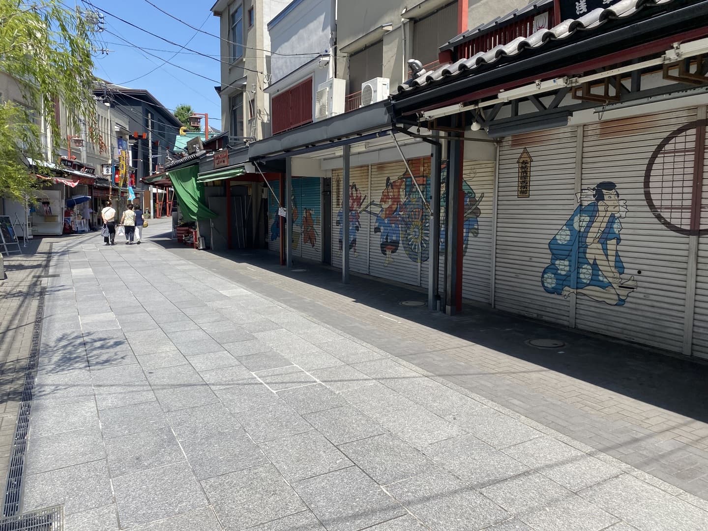 浅草寺奥山門周辺参道復旧_湘南ロックガーデン