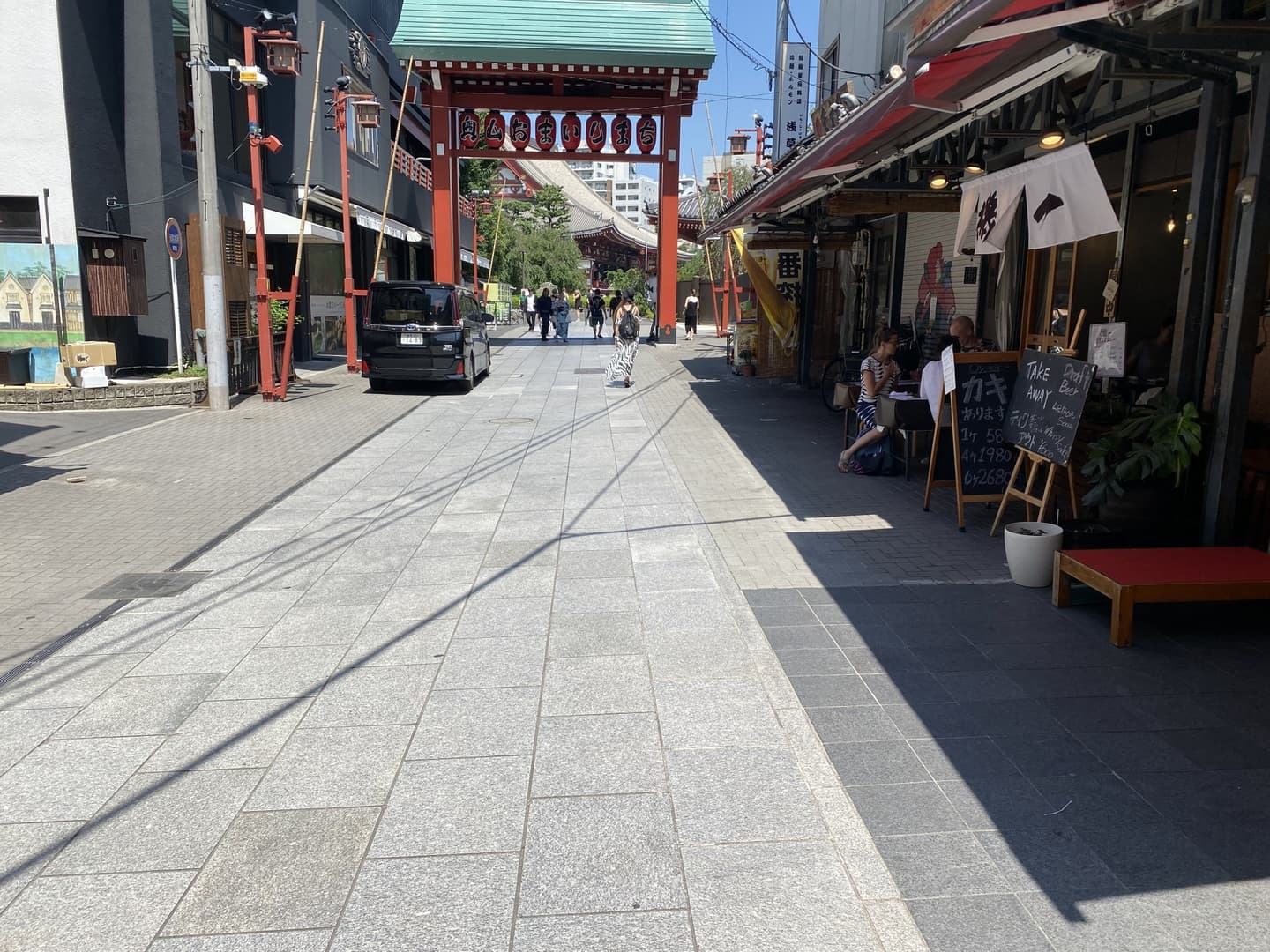 浅草寺奥山門周辺参道復旧_湘南ロックガーデン