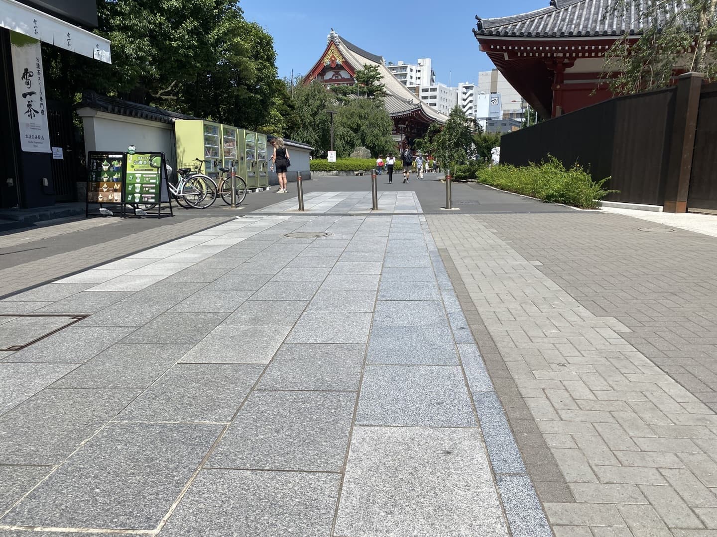 浅草寺奥山門周辺参道復旧_湘南ロックガーデン