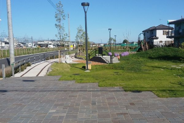 アルゼンチン斑岩_みやしろ中央公園_湘南ロックガーデン