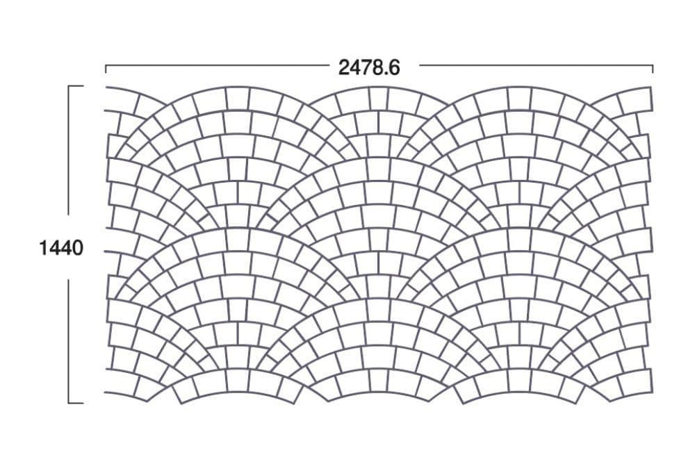 アースタンプ 型押しアスファルト工法による施工事例_特長1