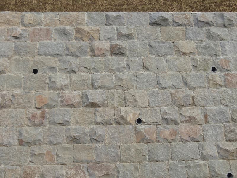 小松石（布積み）_湘南ロックガーデン